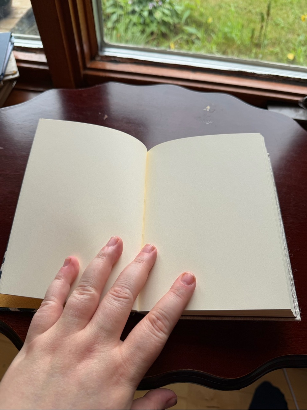 Hand-made Blank Notebook - Picture 2 of 3